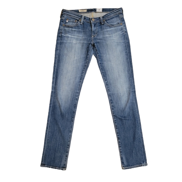 Ag Adriano Goldschmied Denim - AG Adriano Goldschmied Womens 27 R The Stilt Cigarette Leg Zip fly 5 pocket jean